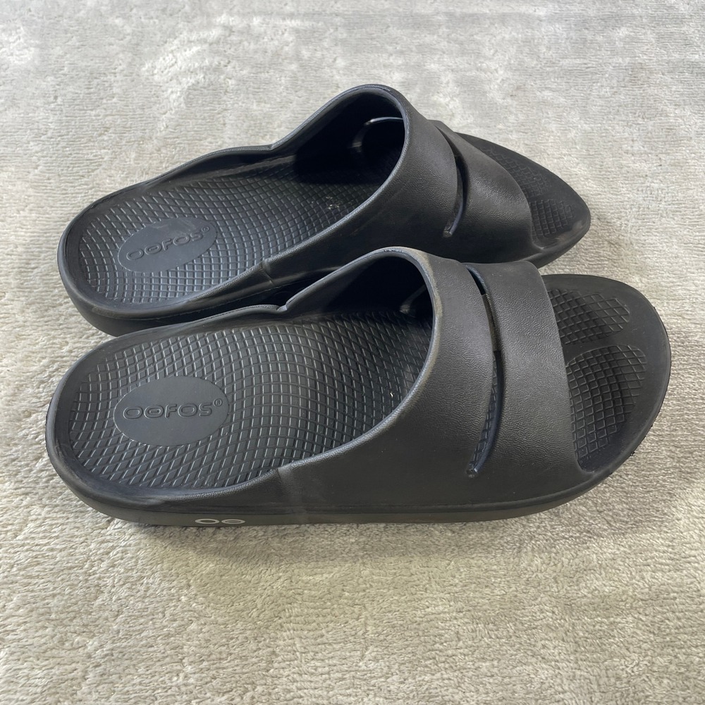 Oofos OOahh Slide Sandal Recovery Mens 6 Womens 8 EU 39 Train Gym Workout